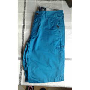Pantalon Corto Fox Racing azul Electrico Talla 28